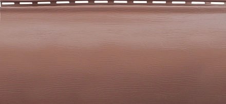 Сайдинг акриловый БЛОКХАУС ПРЕМИУМ Однопереломный ВН-01 0,242*3,1м Красно-коричневый