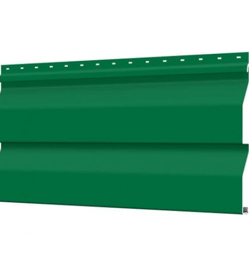 Сайдинг металлический Корабельная доска 6005 (Зеленый мох) 0,4мм/0,45мм